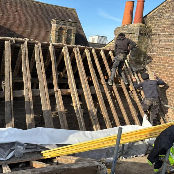Dexters Build roofing and building project 112